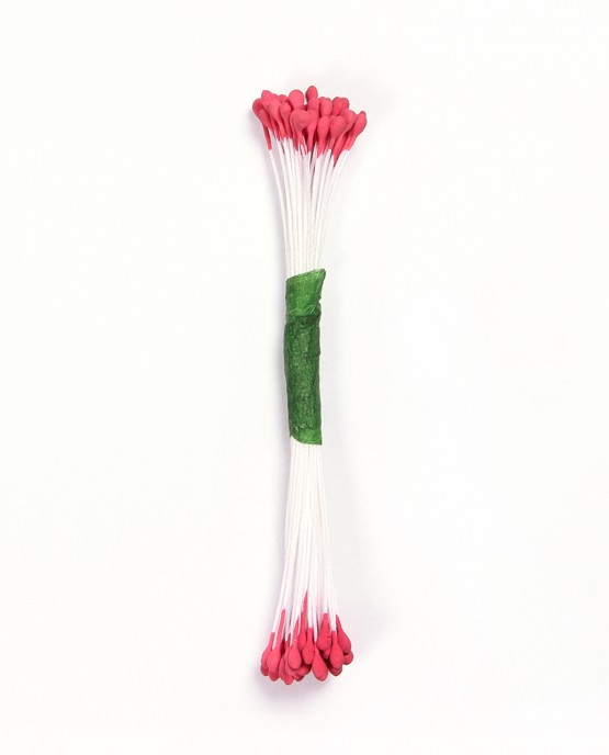STAM03PI - MEDIUM PLAIN - PINK STAMEN JEM Stamens for Sugar Flowers Medium Plain Pink Must Haves Floral Essentials Stamens